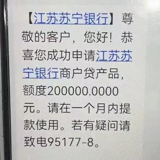 苏宁商户贷，不黑不白不花不乱的来，一张身份证+营业执照就能申请，最高20万